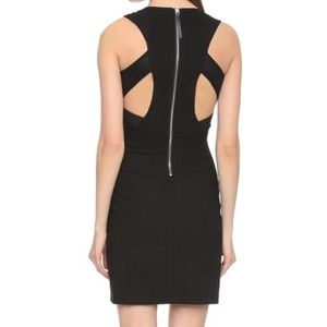 Helmut Lang Cut Out Compression Dress
